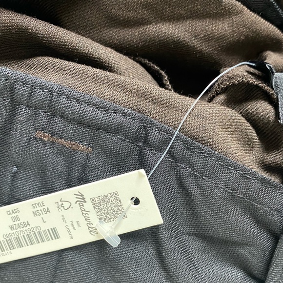Madewell NWT Men's Brown Button-Up Jacket Shirt and Pants Matching Set - Picture 10 of 14
